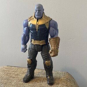 Thanos 12 Inch Action Figure Marvel Avengers Infinity War Power FX Titan 2017